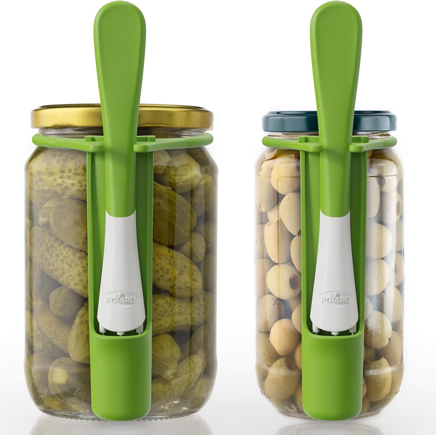 2 Pack Pickle Fork & Grabber Tool - Stainless Steel Pickle Picker for Jars